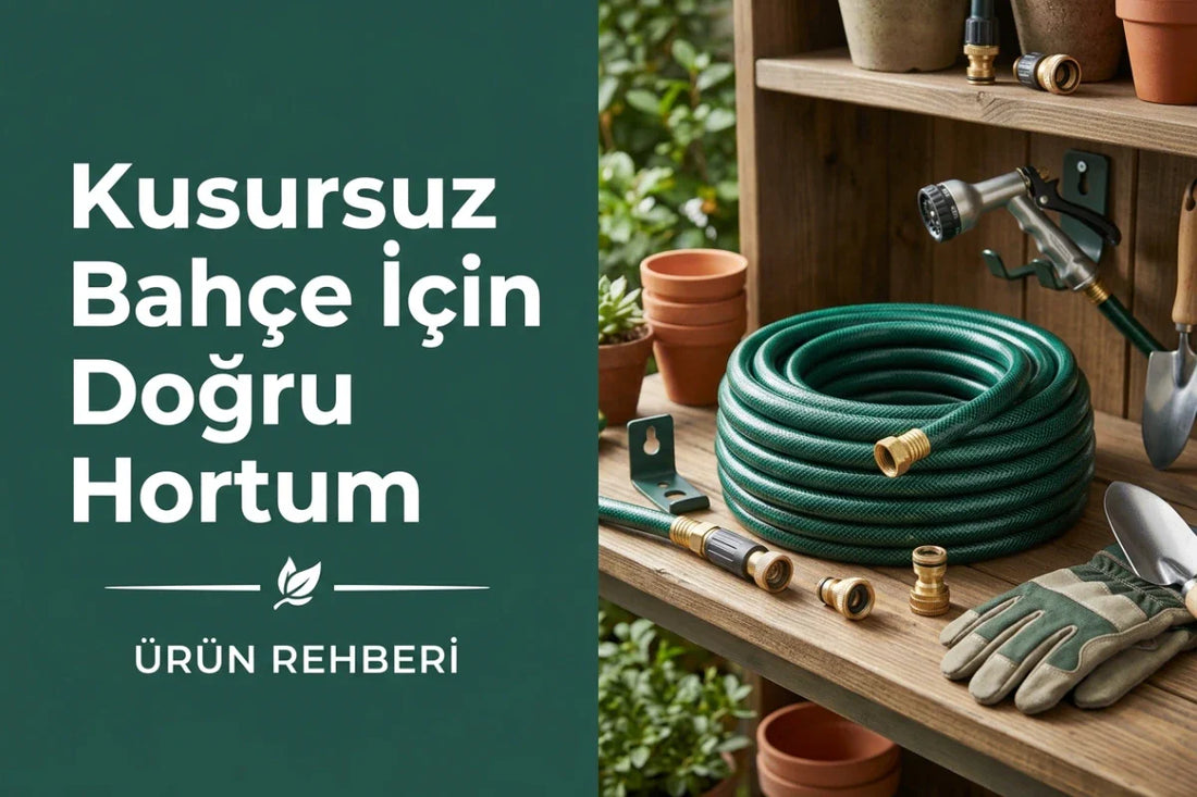 Bahçe hortumu alırken nelere dikkat edilmeli sorusuna yanıt veren renkli sulama hortumları